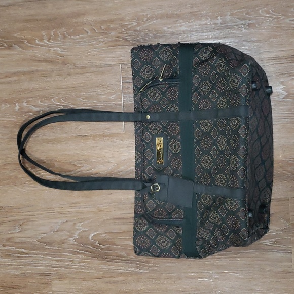 Oscar de la Renta Handbags - Oscar de la Renta Large Travel Shoulder Tote Vacation Retro Vintage Grannycore